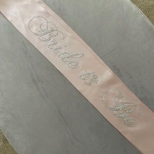 Bride To Be Sash